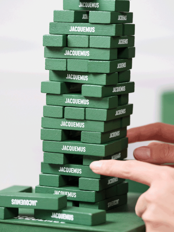 Jacquemus branded boxes