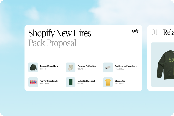 Process illustration for creating your proposal