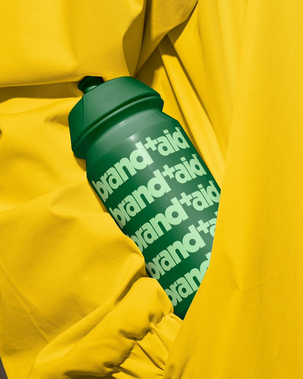 Branded water bottle